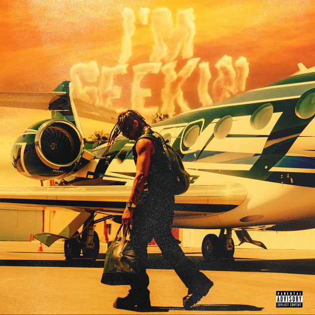 'I'm Geekin (Sped Up + Slowed Down)' cover art