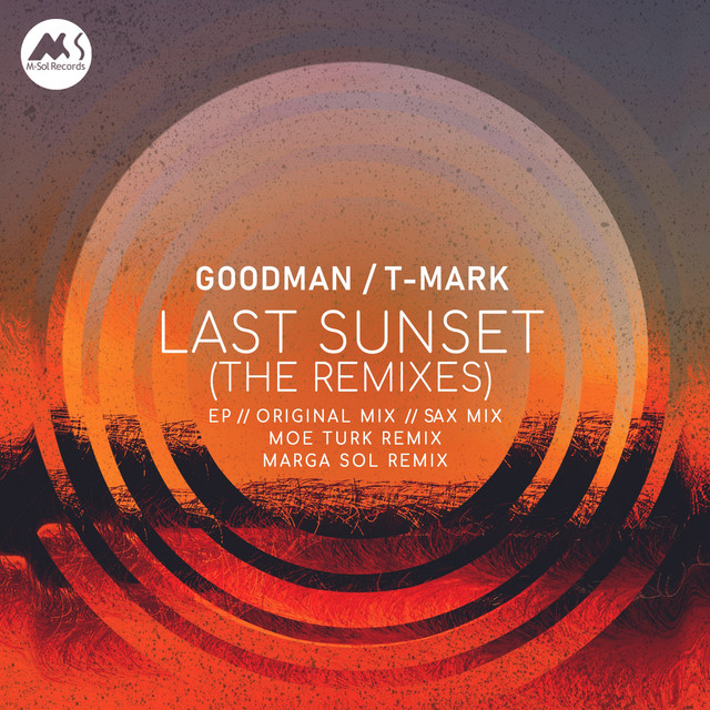 'Last Sunset (The Remixes)' cover art
