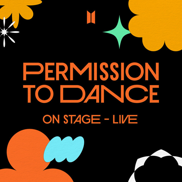 'PERMISSION TO DANCE ON STAGE - LIVE' cover art