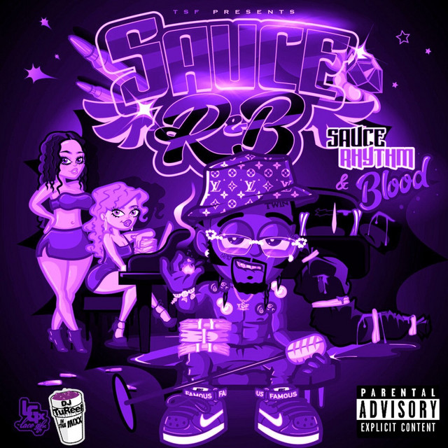 'Sauce R&B (Dripped & Screwed)' cover art