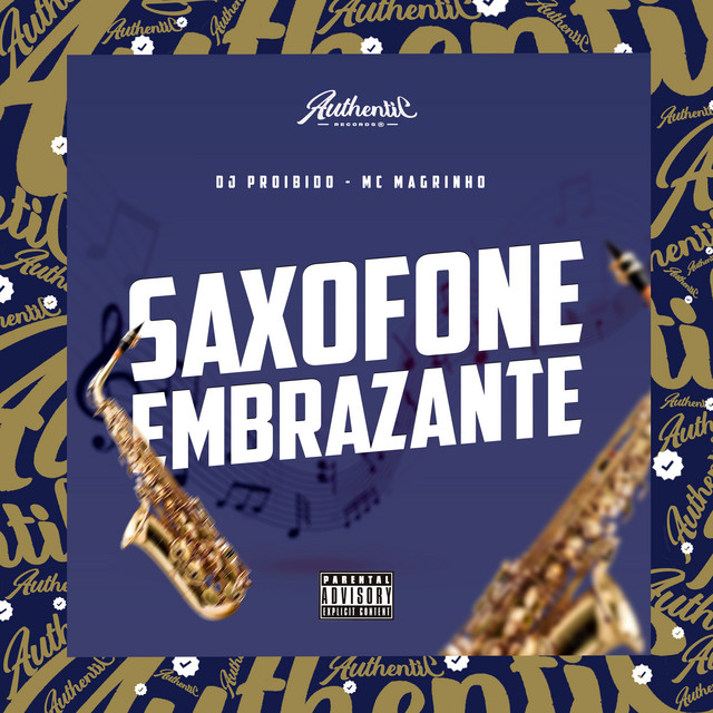 'Saxofone Embrazante' cover art