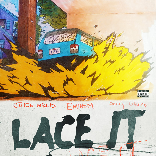 'Lace It (with Eminem & benny blanco)' cover art