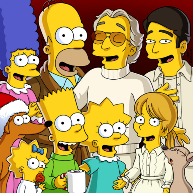 'Feliz Navidad (with The Simpsons)' cover art