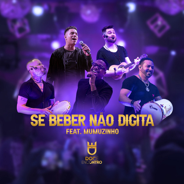 'Se Beber Não Digita (Ao Vivo)' cover art
