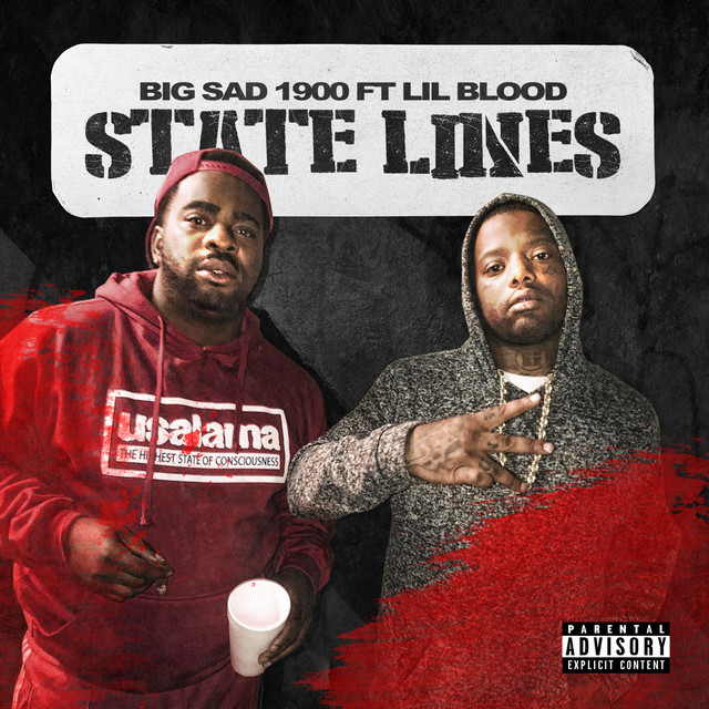 'State Lines (feat. Lil Blood)' cover art