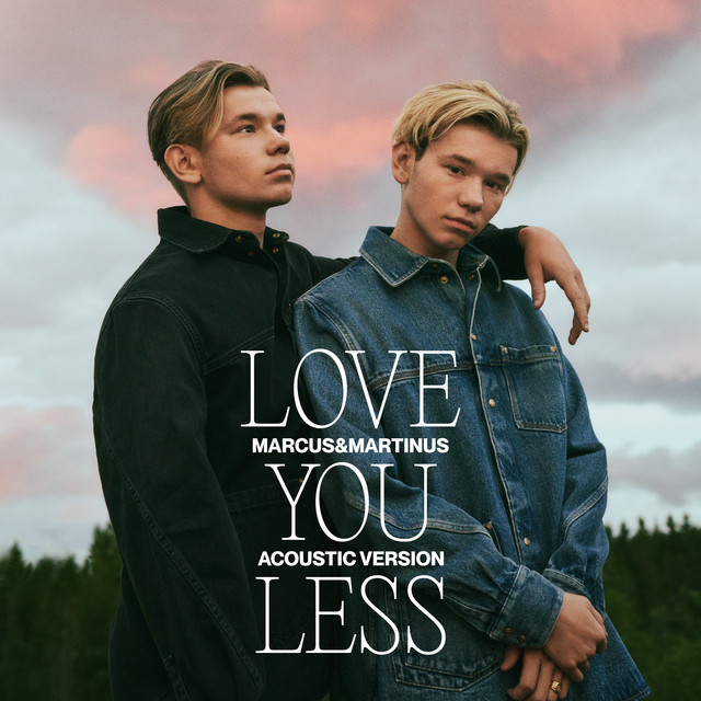 'Love You Less (Acoustic Version)' cover art