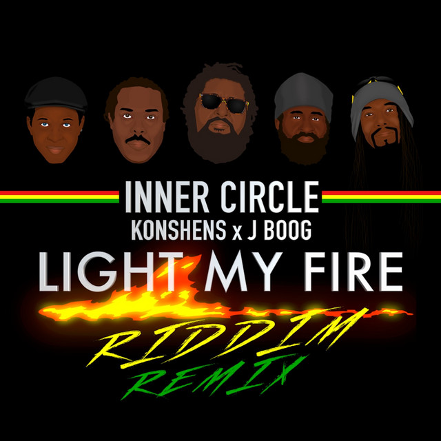'Light My Fire (Riddim Remix)' cover art