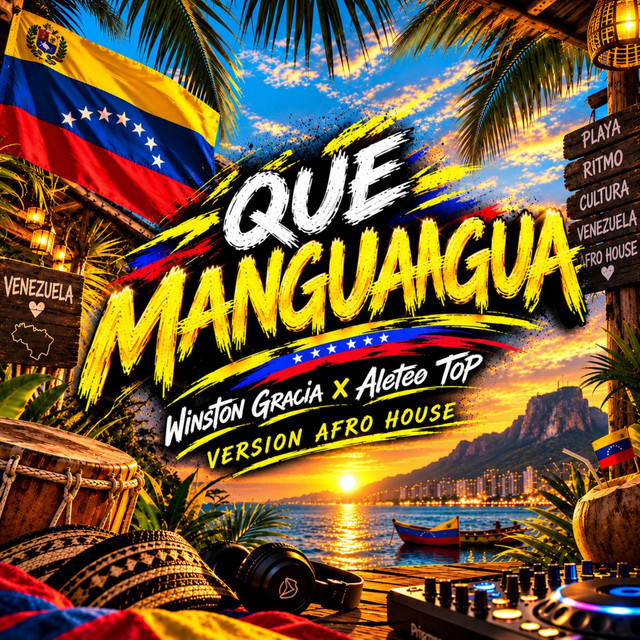 'Que Manguangua (Remix)' cover art