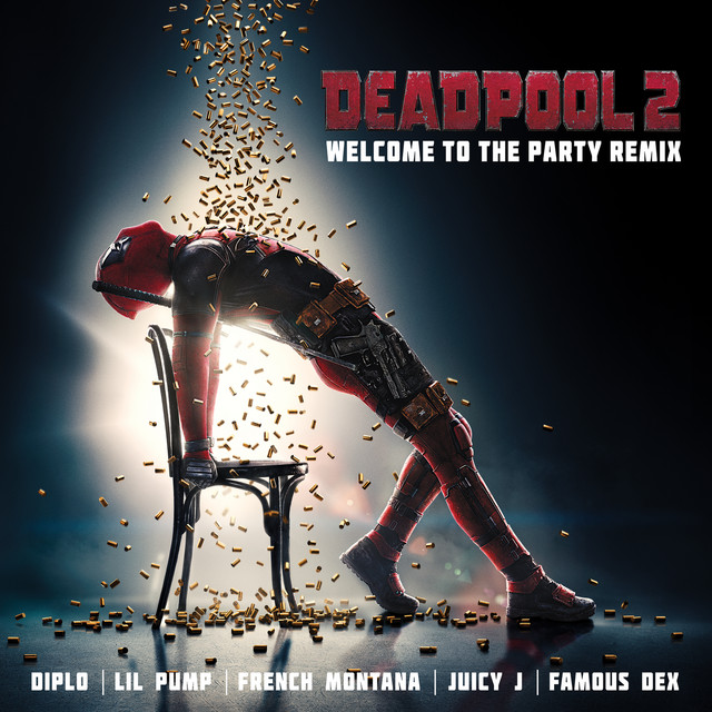 'Welcome to the Party (with Lil Pump, Juicy J, Famous Dex, & French Montana) [Remix]' cover art