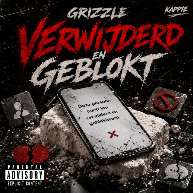 'Verwijderd En Geblokt' cover art