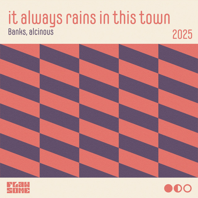 'it always rains in this town' cover art
