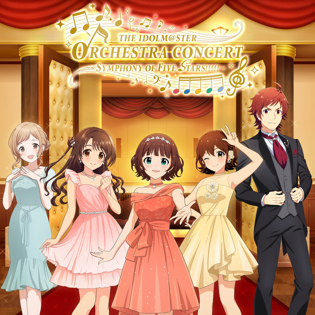 'THE IDOLM@STER ORCHESTRA CONCERT　～SYMPHONY OF FIVE STARS!!!!!～ Concert Album' cover art
