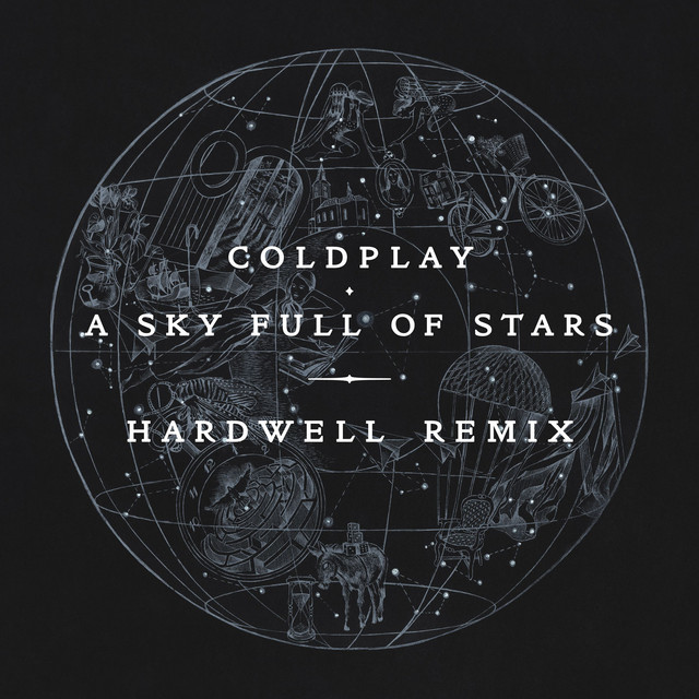 'A Sky Full of Stars (Hardwell Remix)' cover art