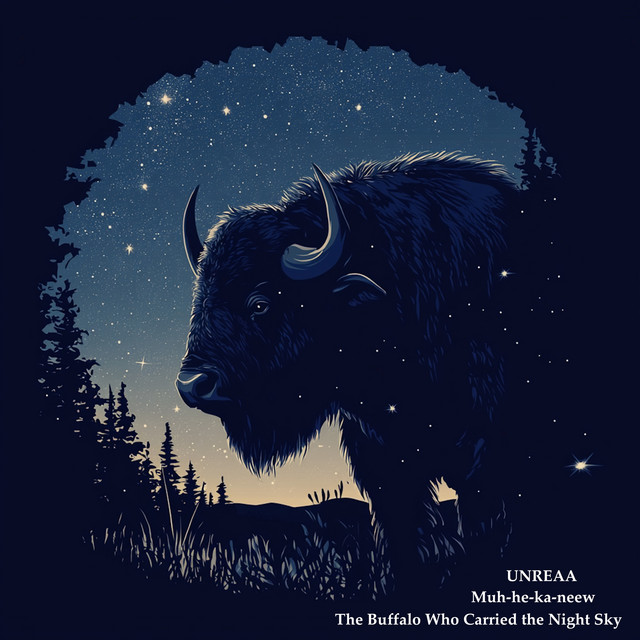'The Buffalo Who Carried the Night Sky' cover art