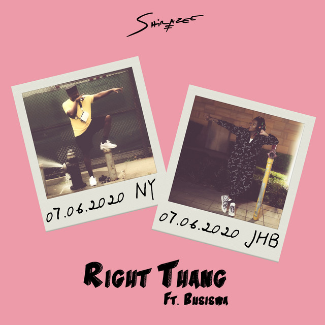 'RIGHT THANG (feat. Busiswa)' cover art
