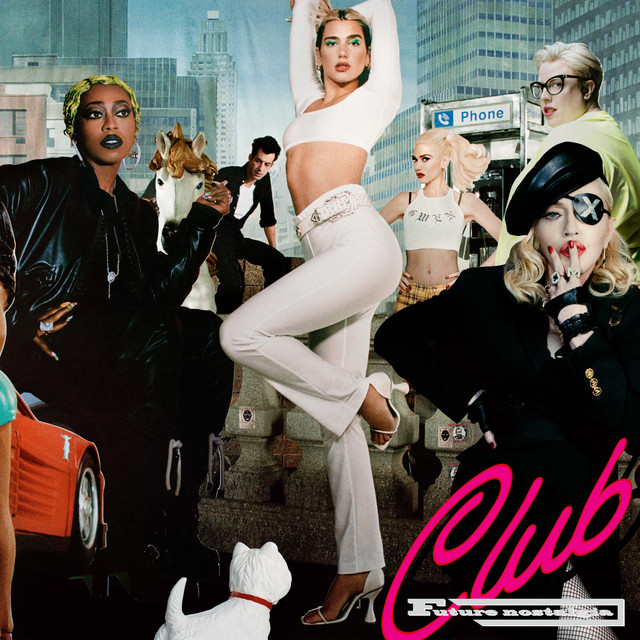 'Club Future Nostalgia (DJ MIX)' cover art