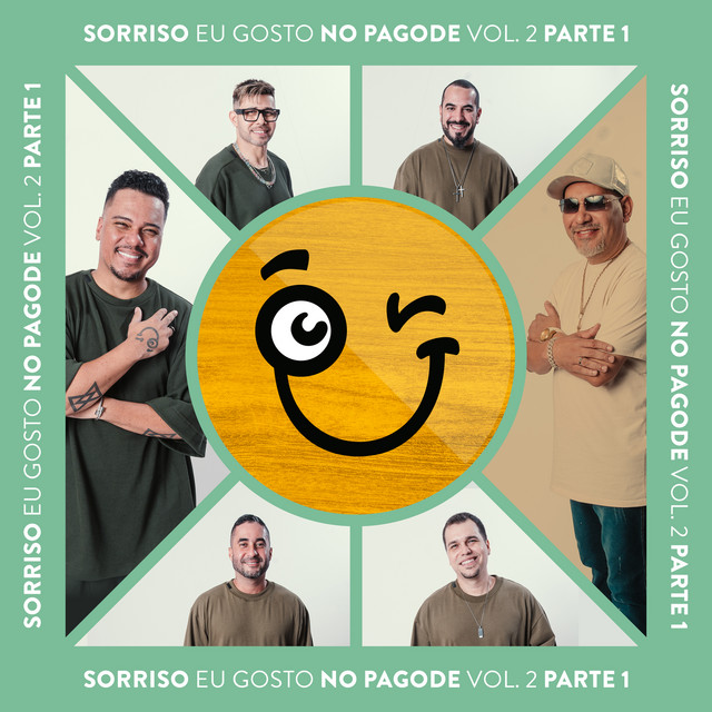 'Sorriso Eu Gosto No Pagode Vol. 2 - Parte 1 (Ao Vivo)' cover art