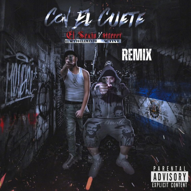 'Con El Cuete (Remix)' cover art