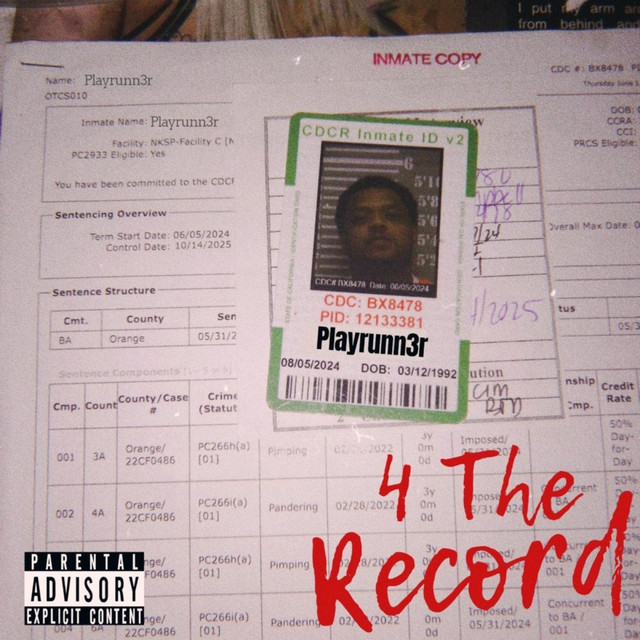 '4 The Record' cover art