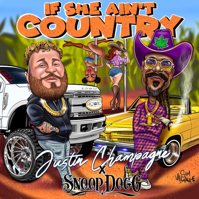 'If She Ain't Country (Remix)' cover art