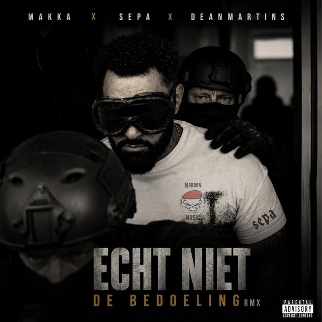 'Echt Niet De Bedoeling (Remix)' cover art