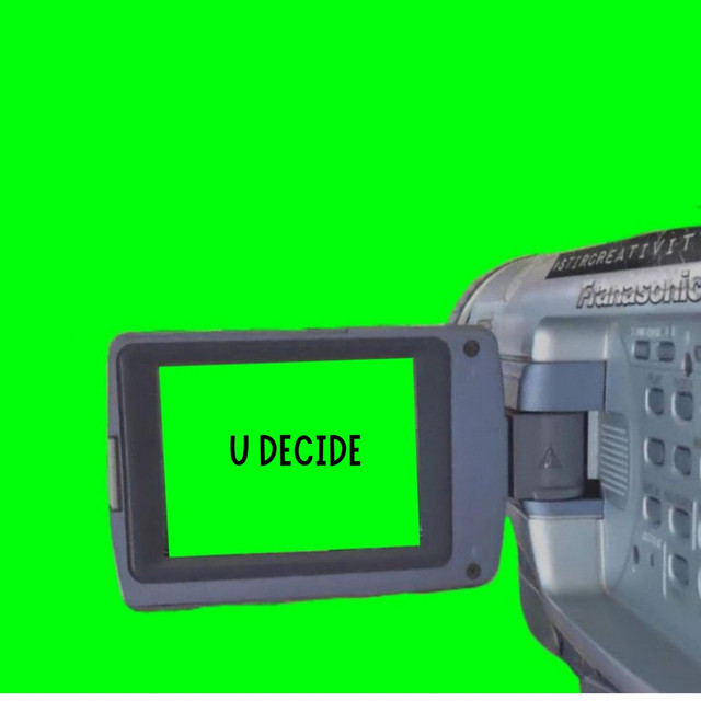 'U DECIDE' cover art