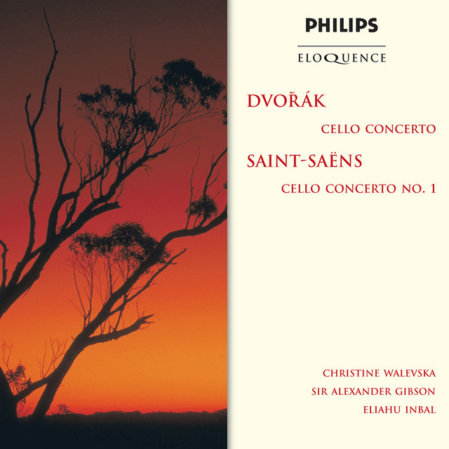 'Dvorak: Cello Concerto / Saint-Saëns: Cello Concerto No.1' cover art