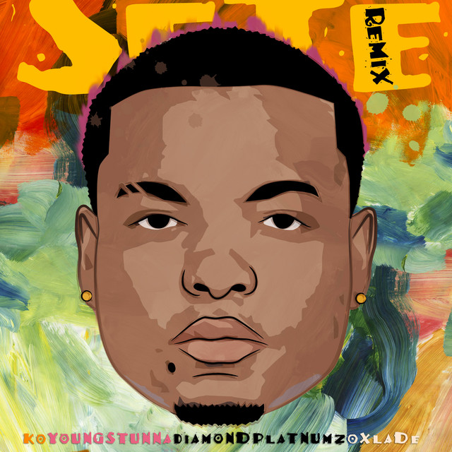 'SETE REMIX (feat. Young Stunna, Diamond Platnumz & Oxlade)' cover art