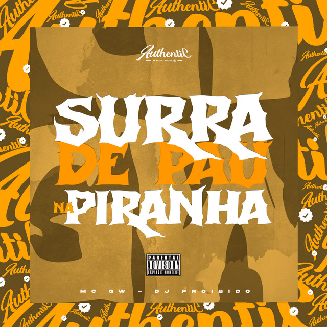 'Surra de Pau na Piranha' cover art