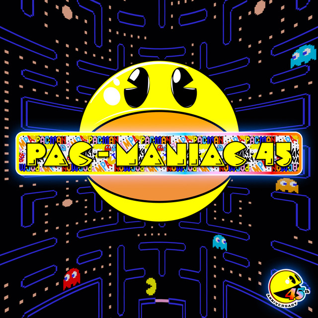 'PAC-MANIAC 45' cover art