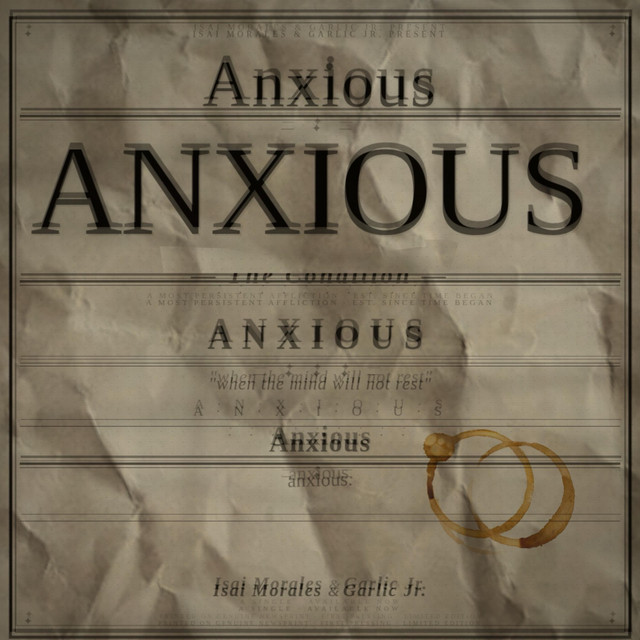 'ANXIOUS' cover art