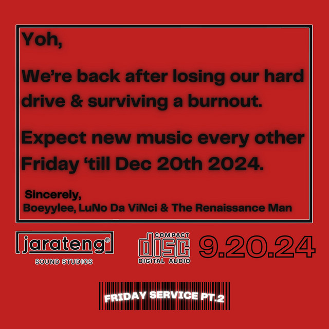 'FRIDAY SERVICE, Pt. 2' cover art