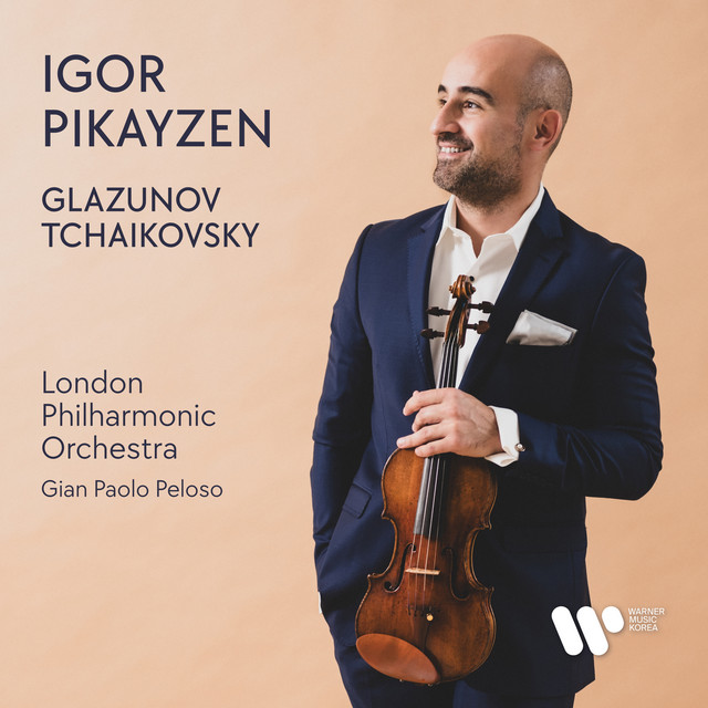 'Glazunov: Violin Concerto in a & Tchaikovsky: Valse Scherzo in C' cover art