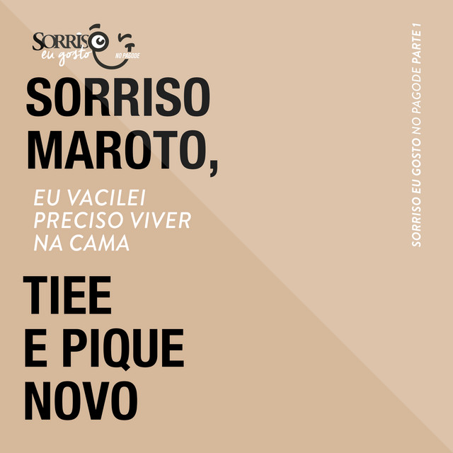 'Eu Vacilei / Preciso Viver / Na Cama (Ao Vivo)' cover art