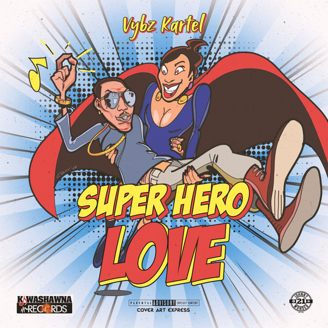 'Super Hero Love' cover art