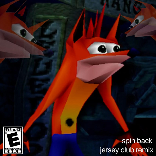 'SPIN BACK BUT FASTER' cover art