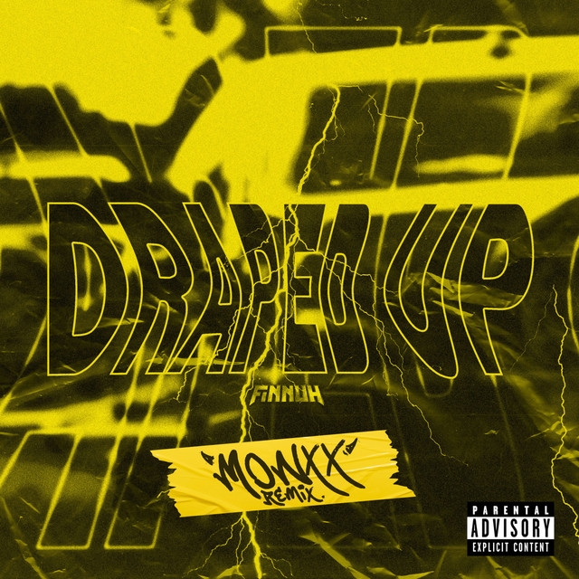 'DRAPED UP (Monxx Remix)' cover art