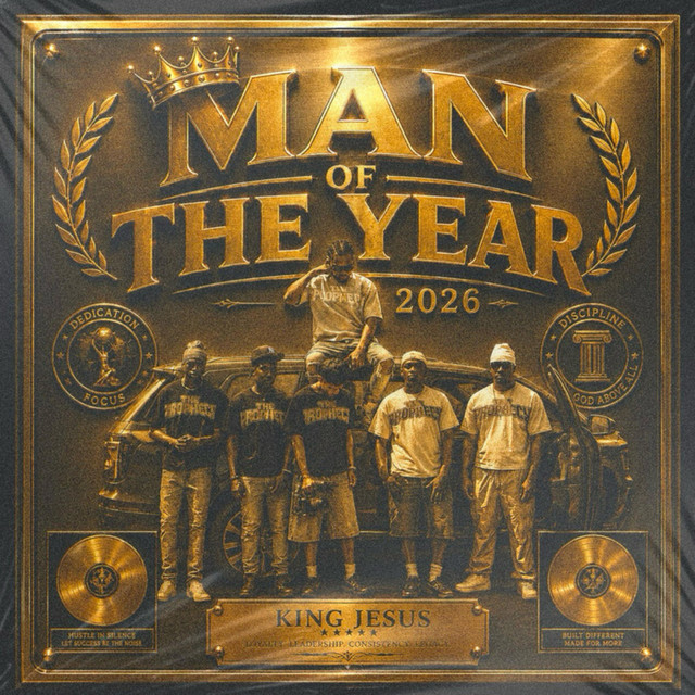 'MAN OF THE YEAR' cover art