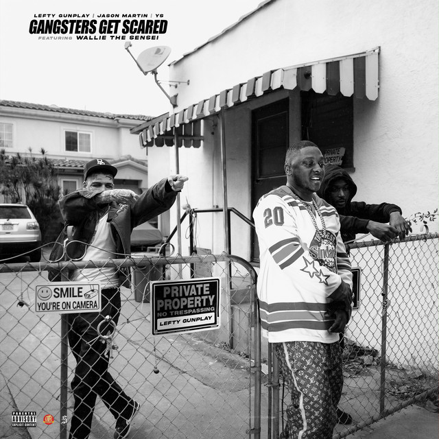 'GANGSTERS GET SCARED (feat. Wallie the Sensei)' cover art