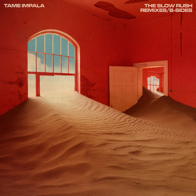 'The Slow Rush B-Sides & Remixes' cover art