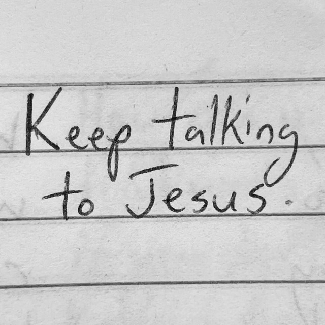 'talk to jesus' cover art