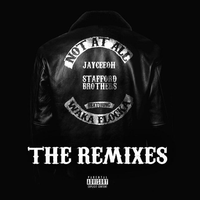 'Not at All (The Remixes)' cover art