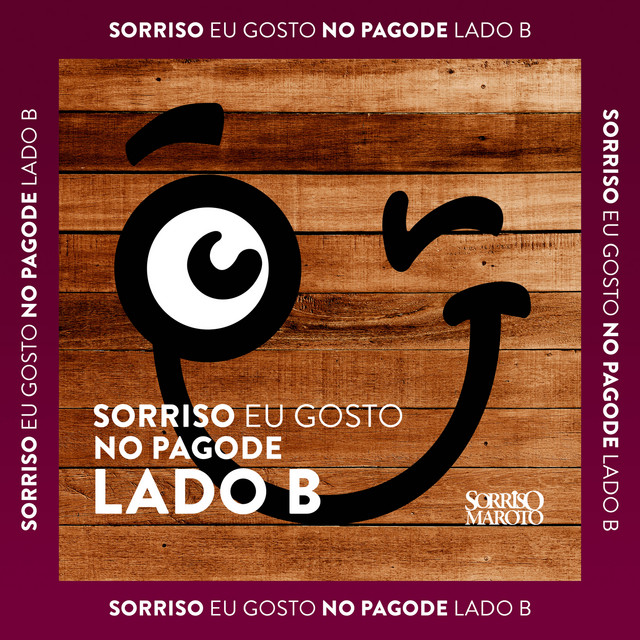 'Sorriso Eu Gosto No Pagode - Lado B (Ao Vivo)' cover art