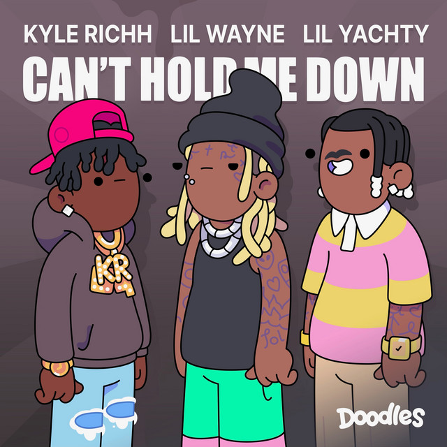 'Can't Hold Me Down' cover art