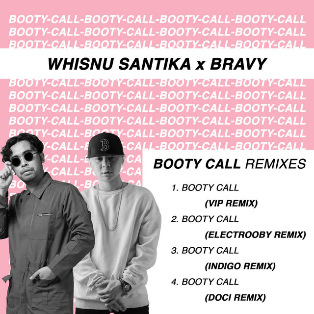 'Booty Call (Remixes)' cover art