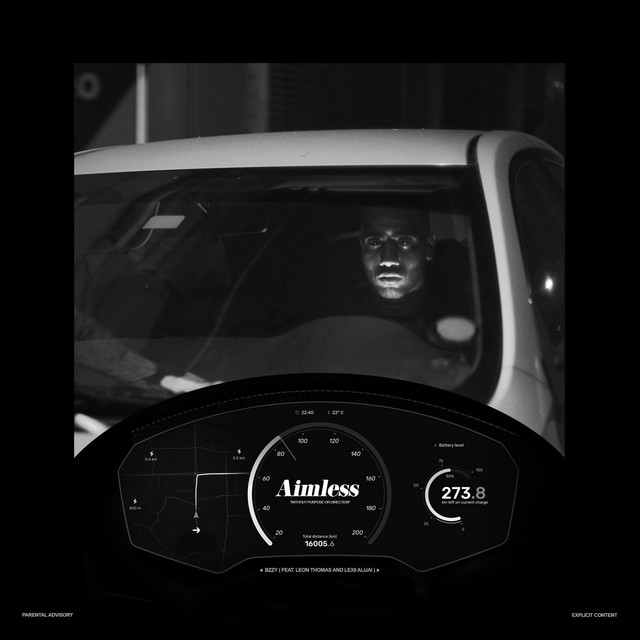 'Aimless (feat. Lexii Alijai & Leon Thomas)' cover art
