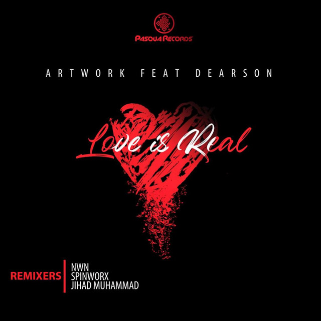 'Love Is Real Remixes' cover art