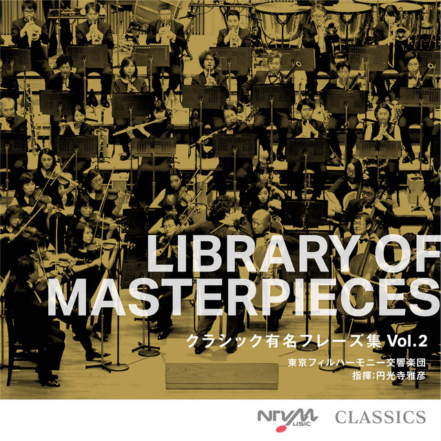 'LIBRARY OF MASTERPIECES excerpt of the famous classical music Vol.2' cover art