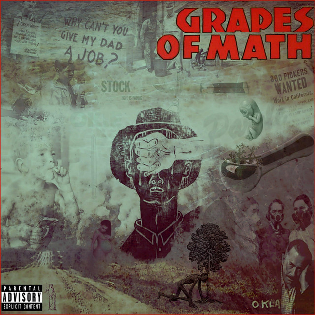 'Grapes of Math (feat. Mach-Hommy, Tha God Fahim & Koncept Jack$on)' cover art