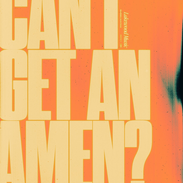 'Can I Get An Amen? (Live)' cover art